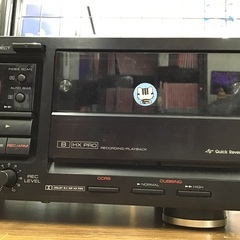 KENWOOD ステレオダブルカセットデッキ KX-W8020の画像