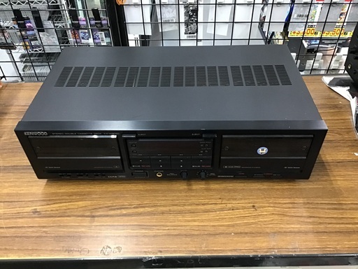 KENWOOD ステレオダブルカセットデッキ KX-W8020