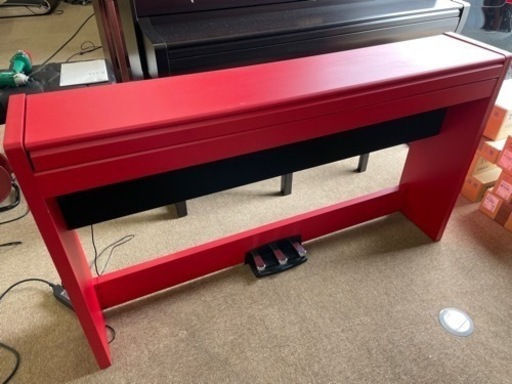 KORGコルグ 2017年製 88鍵電子ピアノ LP-380 レッド珍しい赤色リアル