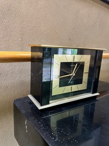 【お値段相談応じます】宮内庁記念品・金の置き時計