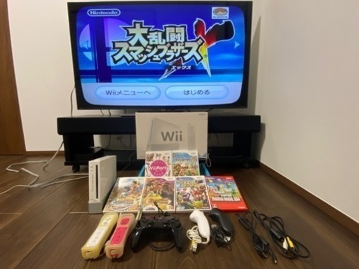 【値下げ】Wii ＋ソフト4枚
