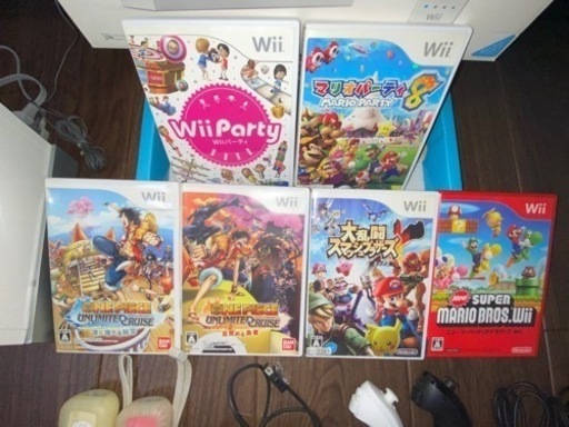 【値下げ】Wii ＋ソフト4枚