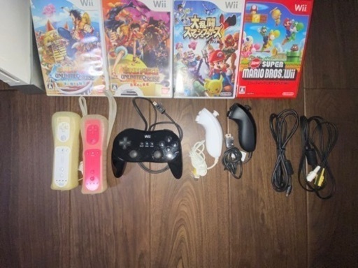 【値下げ】Wii ＋ソフト4枚