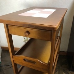 【お取り引き決定】キッチンワゴンの画像