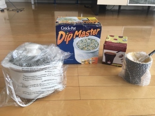新品のように　スロークッカーとチョコレートフォンデュ