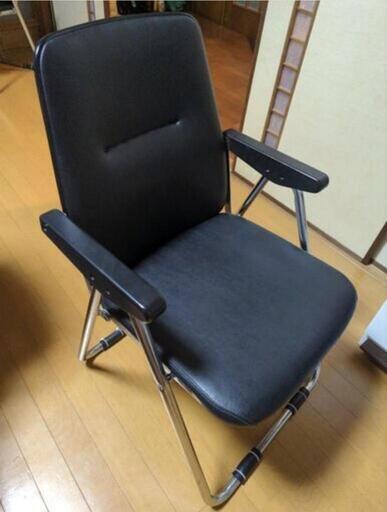 パイプ椅子 2脚