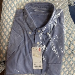 UNIQLO ドライイージケアストライプシャツ半袖