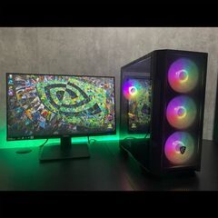快適 ゲーミングPC Corei5 GTX1660 新品メモリ16GB 新品SSD1TB モニターセット
