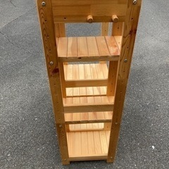 木製　収納棚　リサイクルショップ宮崎屋　佐土原店　24.6.11Fの画像