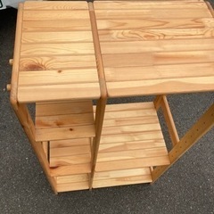 木製　収納棚　リサイクルショップ宮崎屋　佐土原店　24.6.11Fの画像