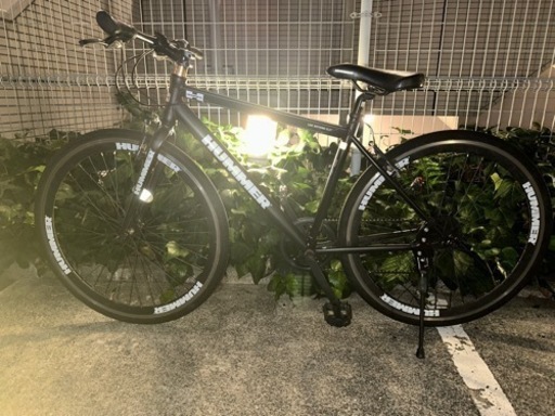 ハマー クロスバイク HUMMER ブラック