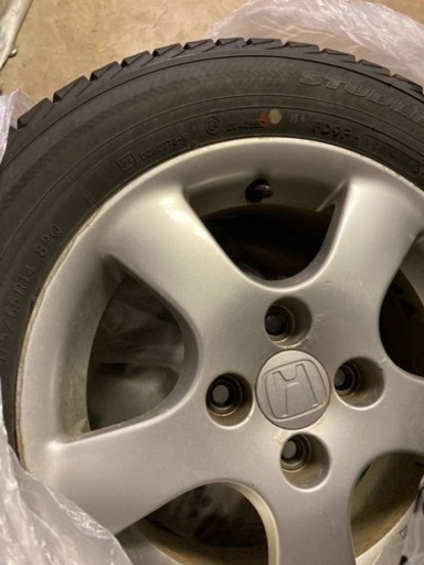 【ホイルホンダ用】スタッドレスタイヤ　4本