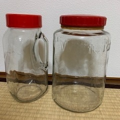 ガラス瓶　梅酒　漬物等
