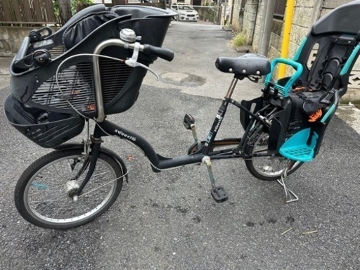 子供乗せ自転車。非電動