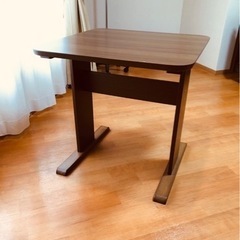単身用ダイニングテーブル&チェアセット美品の画像