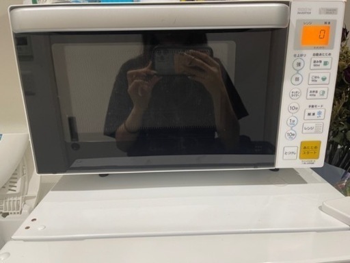 電子レンジ　21年製　ヤマダセレクト　2000円