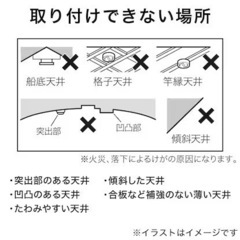 シーリングライト(照明)の画像
