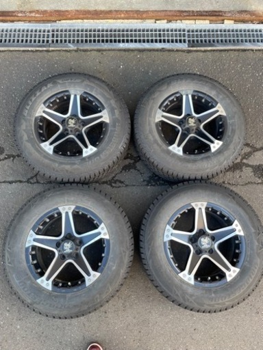 【譲渡決定】weds ﾏｯﾄﾞｳﾞｧﾝｽ01 16×7.0J +35 5/114.3 BRIDGESTONE ﾌﾞﾘｻﾞｯｸ DM-V2 215/70R16