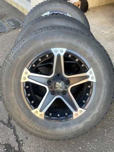 【譲渡決定】weds ﾏｯﾄﾞｳﾞｧﾝｽ01 16×7.0J +35 5/114.3 BRIDGESTONE ﾌﾞﾘｻﾞｯｸ DM-V