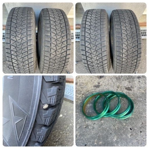 【譲渡決定】weds ﾏｯﾄﾞｳﾞｧﾝｽ01 16×7.0J +35 5/114.3 BRIDGESTONE ﾌﾞﾘｻﾞｯｸ DM-V