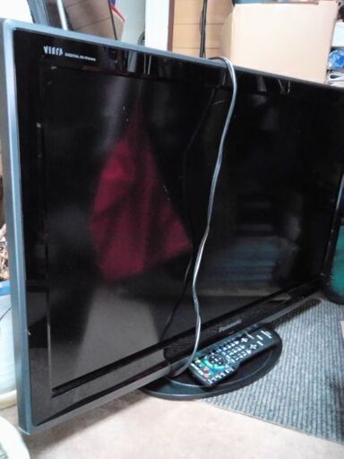 液晶カラーテレビ Panasonic TH-L32X1-K 2009年製 32インチ リモコン有り