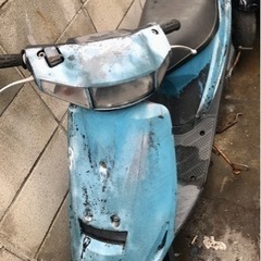 終了　SUZUKIアドレスV100 現在不動 レストアベース