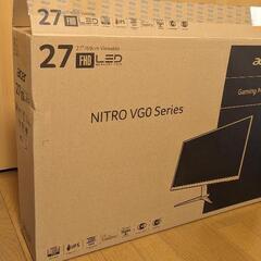 Acer ゲーミングモニター　27インチ　IPS 75hzの画像
