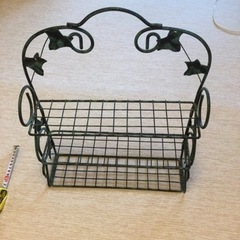 飾りスチールラック　オマケ付きの画像