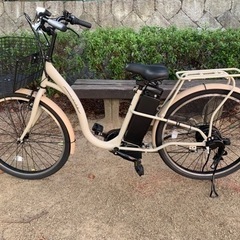 電動アシスト自転車（一度試乗しただけのほぼ新車です）