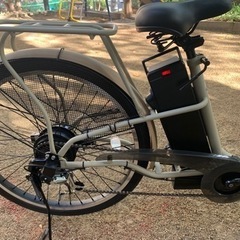 電動アシスト自転車（一度試乗しただけのほぼ新車です）