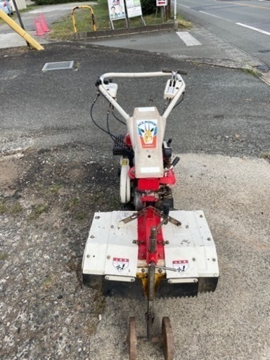 オーレック　管理機　耕運機　溝上げ