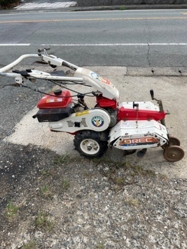 オーレック　管理機　耕運機　溝上げ