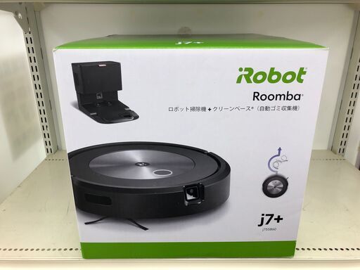 アイロボット　ロボット掃除機ルンバ　j7+　j755860　2022年製