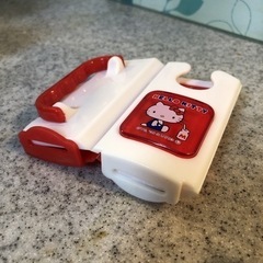 折りたたみ　ドリンクホルダー　紙パック　ベビー　ハローキティ の画像
