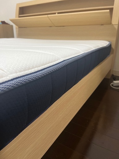 ニトリダブルベッド　