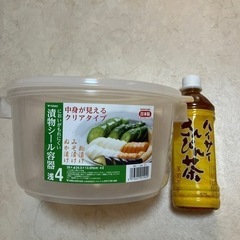 値下げ❣️新品　漬物容器　タッパー　日本製の画像