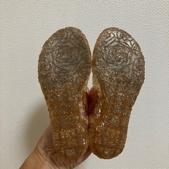 子供靴　サンダル　女の子　16.5cmくらいの画像