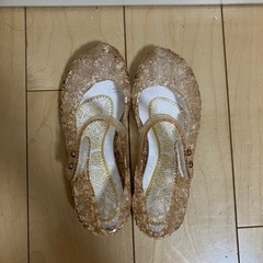 子供靴　サンダル　女の子　16.5cmくらいの画像