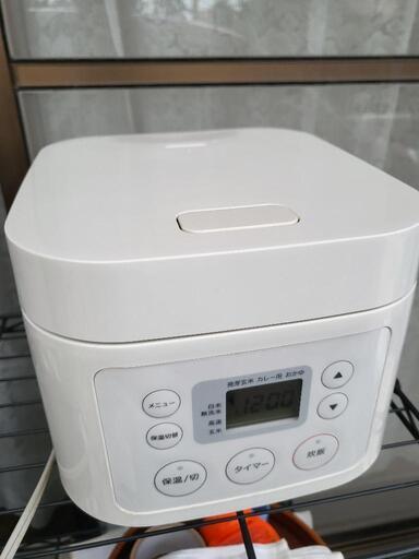 炊飯器３合炊き