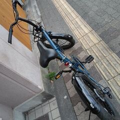 美品☆VILLE[ヴィレ]20型 折り畳みFATBIKE リアサスペンション