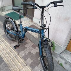 美品☆VILLE[ヴィレ]20型 折り畳みFATBIKE リアサスペンション