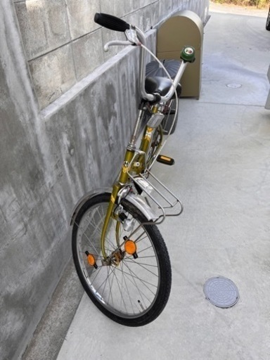ビンテージ　折りたたみ自転車