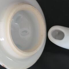 景徳鎮急須茶器 5客セット透かし ホタルポッ
ト の画像