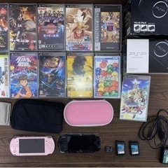 【値下げ】PSP2台、ソフト12枚セット