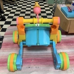 【リサイクルサービス八光】6か月から　くまのプーさん　よくばりウォーカーライダーの画像