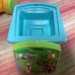 【リサイクルサービス八光】6か月から　くまのプーさん　よくばりウォーカーライダーの画像