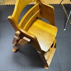 ベビーチェア 椅子 テーブル付き 木材