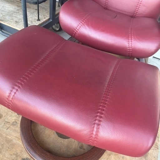 エコーネス リクライニングチェア オットマン ノルウェー ラウンジチェア 1人掛け リラックス
