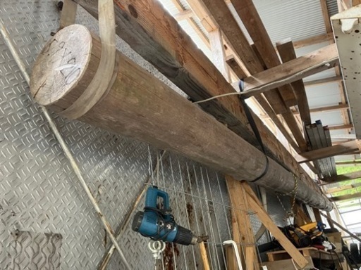 丸太　5.9m 直径21cm