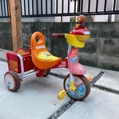 未使用　アンパンマン　三輪車　ME2 エム・アンド・エム mimi三輪車 それいけ!アンパンマンME2 YA